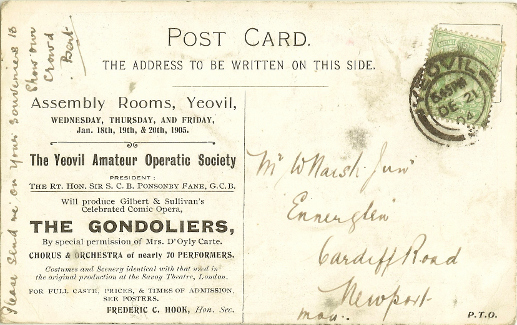 Post Card (back)